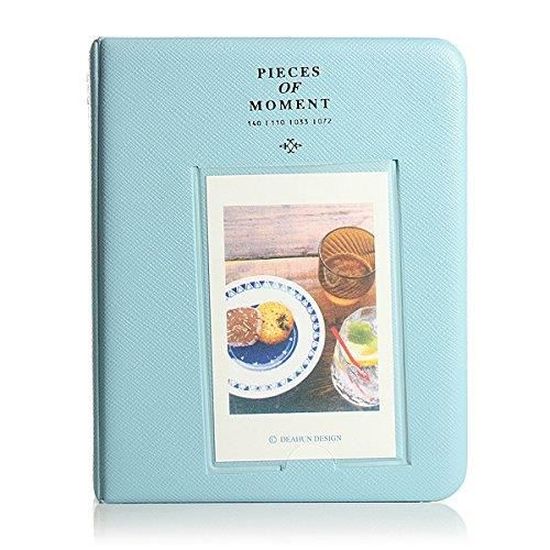 Album Photo de Poches, Mini Album Photo de Couleur Pure en PVC, Style  Simple pour Billets (Bleu) : : Cuisine et Maison