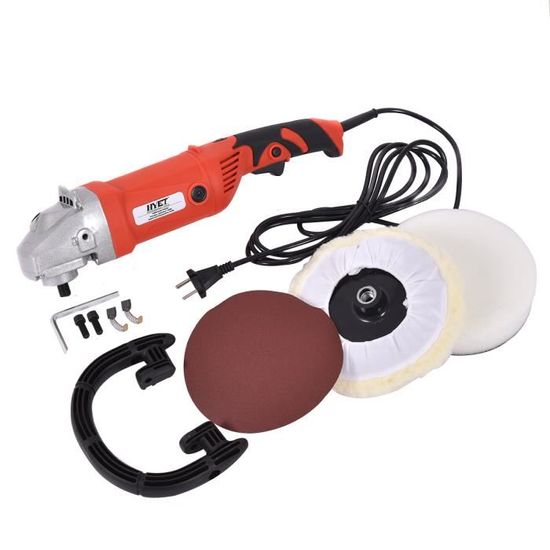 Lustreuse machine à polir polisseuse rectifieuse 1500 WATT set 11