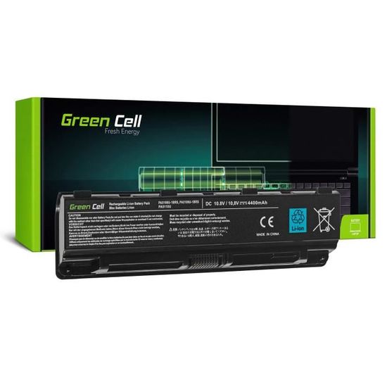 Green Cell Laptop-Akku Für Toshiba Tecra R850/R950 – 4400mAh, 11,1V, 6 Zellen
