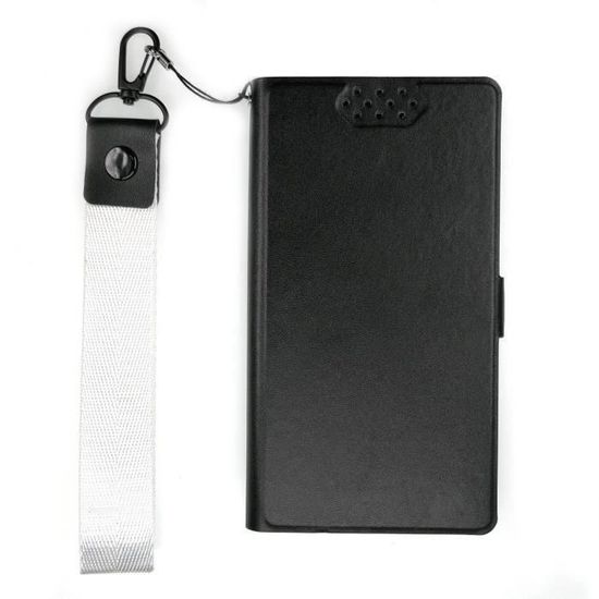 Housse Étui Protection En Liège Flip Cover Pour Energizer Powermax P600S - Neuf - Marron