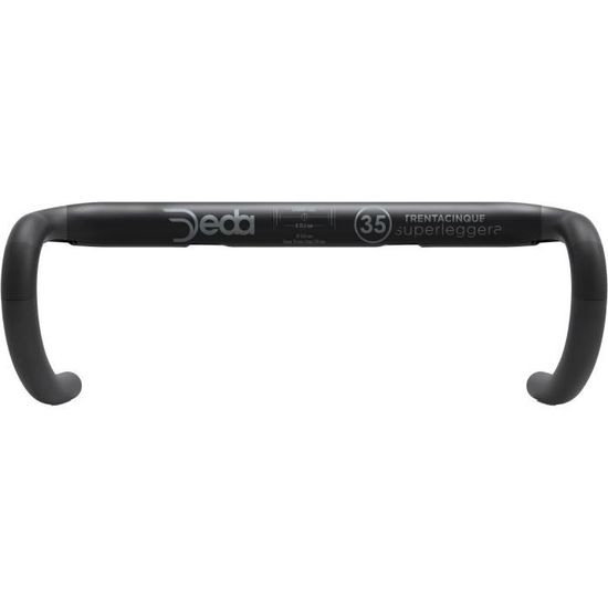Cintre Vélo Deda Superleggera 35 Carbon UD - Largeur 44 Cm - Finition POB - Pour Vélo De Route/Course