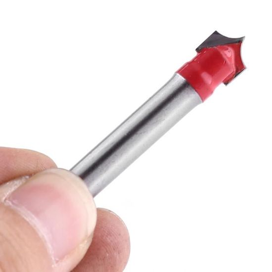 Mèche de sculpture CNC - Tige de 6 mm - En forme de V - Fraise à défoncer CNC - 2 cannelures - Fraise pour gravure sur bois - 25 D x 0,6 mm Mèche de sculpture CNC - Tige de 6 mm - En forme de V - Fraise à défoncer CNC - 2 cannelures - Fraise pour gravure sur bois - 25 D x 0,6 mm