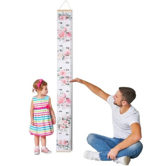 Tableau de croissance de bébé, règle murale suspen... – Grandado Tableau de croissance de bébé, règle murale suspen... – Grandado