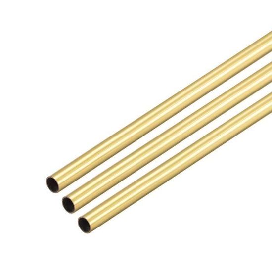 Tuyau Tube Laiton SOURCING MAP 20mm Diamètre Extérieur 0,5mm Épaisseur