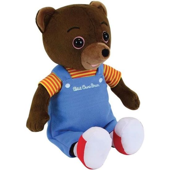 Jemini Petit Ours Brun peluche 32 cm Cdiscount Jeux Jouets
