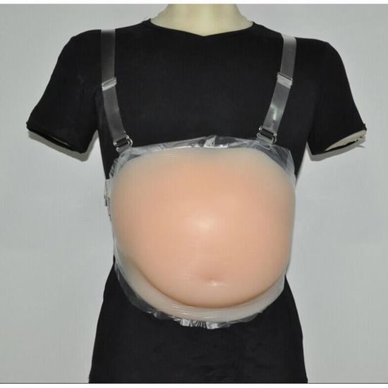 Faux Ventre Gonflable Grossesse - Déguisement Père Noël Ou Femme Enceinte