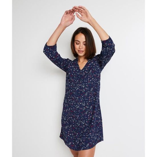 Chemise Femme Manches Courtes Grain De Malice - Chemisier Manches Chemise Femme Manches Courtes Grain De Malice - Chemisier Manches