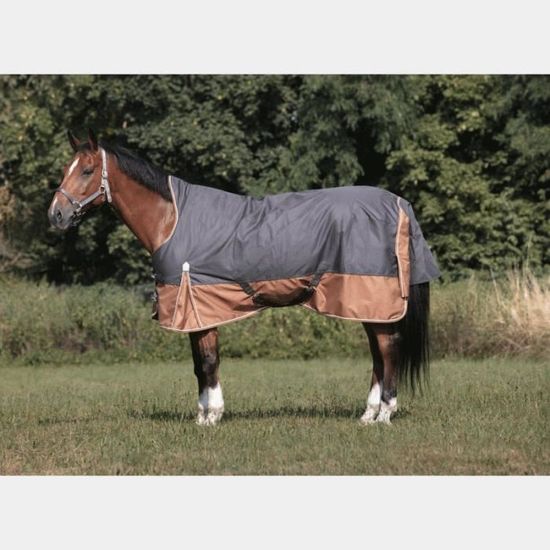 Couverture d'extérieur pour cheval Horka - bleu - 105/155 cm