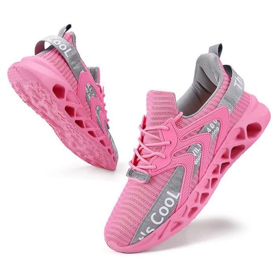 Baskets Travail Antidérapantes Légères Chaussures De Sécurité Femme Moudn - Embout Acier, Semelle Anti-perforation Kevlar, Respirantes - Pour Travail, Atelier, Chantier - Couleur Rose Baskets Travail Antidérapantes Légères Chaussures De Sécurité Femme Moudn - Embout Acier, Semelle Anti-perforation Kevlar, Respirantes - Pour Travail, Atelier, Chantier - Couleur Rose
