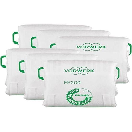 Sacs De Rechange Pour Vorwerk Folletto Vk130 Vk131(10 Sacs)[Y869] - Electroménager
