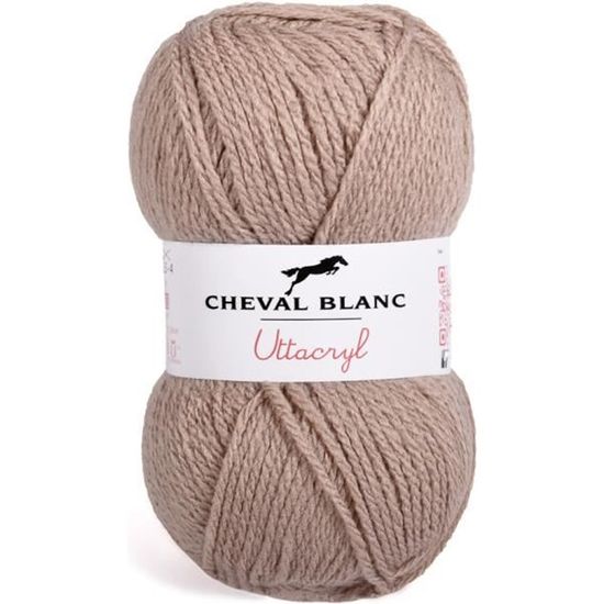 Fils et laines Hiver - CHEVAL BLANC - Uttacryl - 100% acrylique - 130m - Couleur Citron Fils et laines Hiver - CHEVAL BLANC - Uttacryl - 100% acrylique - 130m - Couleur Citron