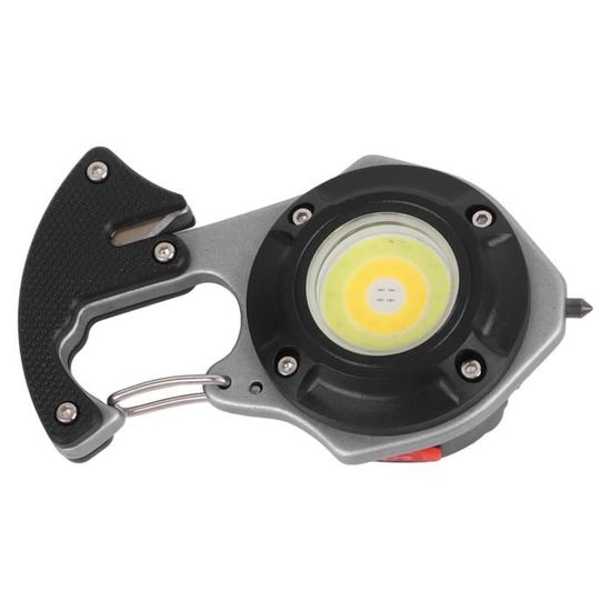 Lot De 2 Mini Lampes LED COB Rechargeables, Porte-clés Avec Lumière De Travail, étanche