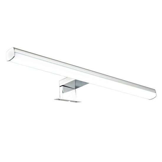 Applique De Salle De Bain LED 12W 960lm 4000K IP44 - Chrome, Dimensions 44.5x9.5x8.5 Cm - 10