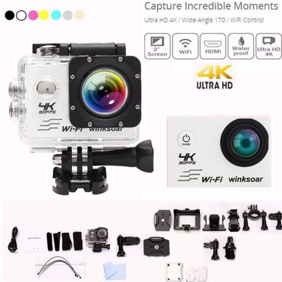 Cam ra Sport YWEI Winksoar SJ9000 WiFi 4K 16MP 120 tanche