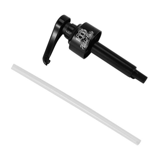 Pompe à Sirop Pour Bouteilles De 750 Ml - 4 Pièces Noires Réutilisables, Idéales Pour Café, Thé, Miel, Sirops Maison