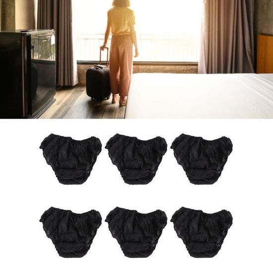SHO Haute qualite 50pcs sous vetements jetables noir taille unique convient a la plupart des sous vetements de voyage portab 119186 Cdiscount Sante Mieux vivre