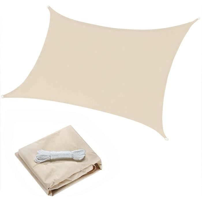 ESTINK voile d'ombrage extérieure Voile d'ombrage en PEHD bloc UV