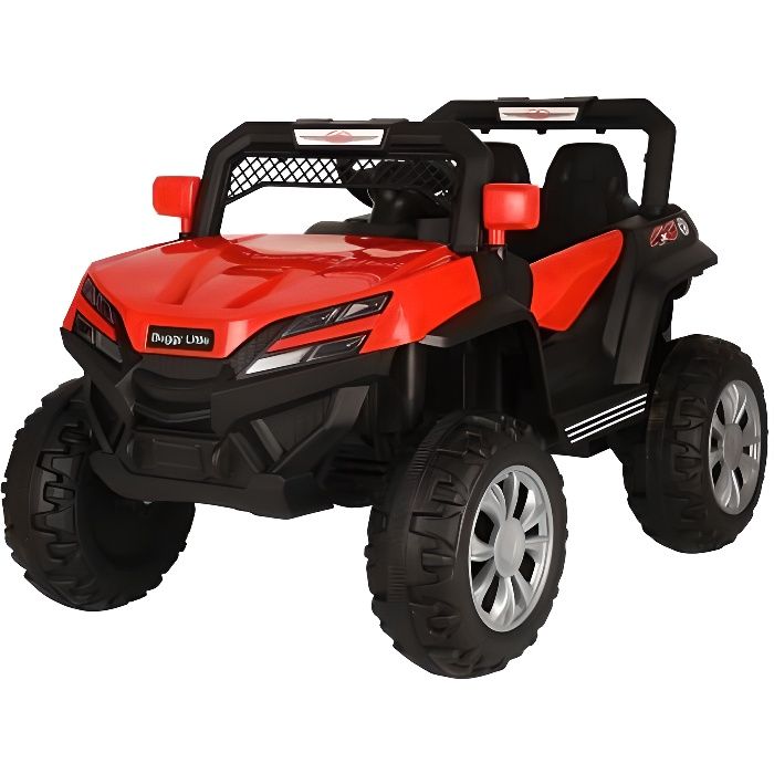 Buggy little 12v Rouge - Voiture Buggy électrique pour enfant avec batterie et télécommande
