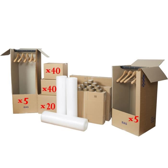 PACK Cartons de déménagement GEANT