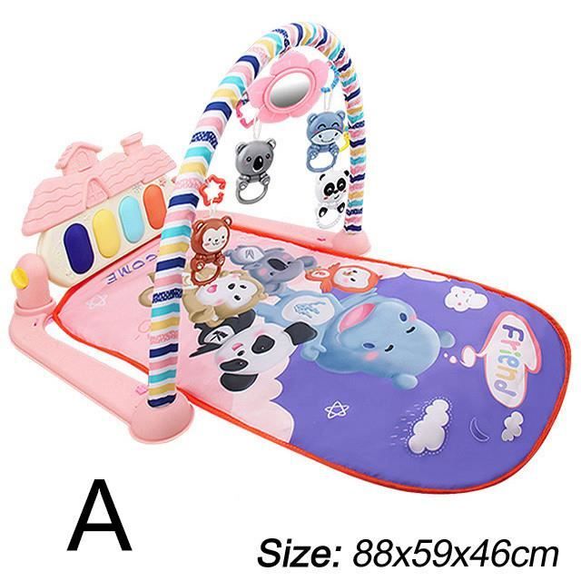 Bébé Piano Clavier Game Pad Musique Éducatif Jouet Éducatif Support Crawling Mat Enfants Cadeau,Accessoires bébé-A