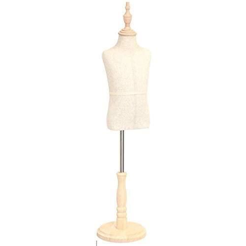 Buste De Couture Mannequin Enfant Tailleurs Tailleurs Buste Mannequin Couturiers l'écran Hauteur Ajustable Convient for 27 An 115