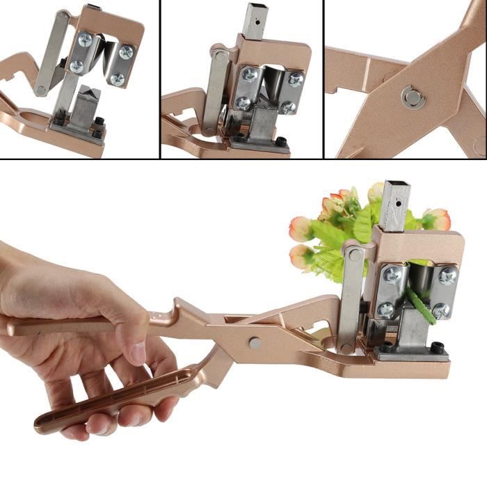 Outil de greffage de jardin de cisaillement d'arbres, outils de greffage de jardin, vignes pour greffer des arbres fruitiers