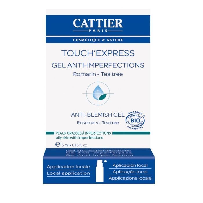 CATTIER Touch'Express Bio peaux grasses à imperfections 5 ml
