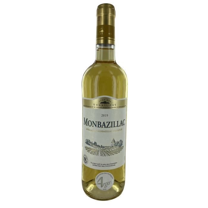 Monbazillac Vin du Sud Ouest - Blanc - 75 cl - Club des Sommeliers