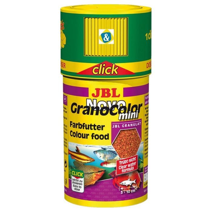 JBL Nourriture en granulés Novogranocolor - Pour poisson d'aquarium - 100ml
