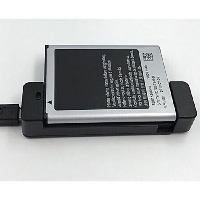 CHARGEUR TELEPHONE Chargeur de batterie universel 1 pièce