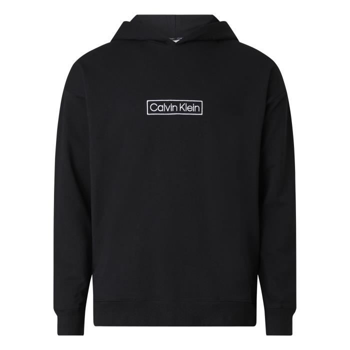 Sweat à capuche Calvin Klein Noir
