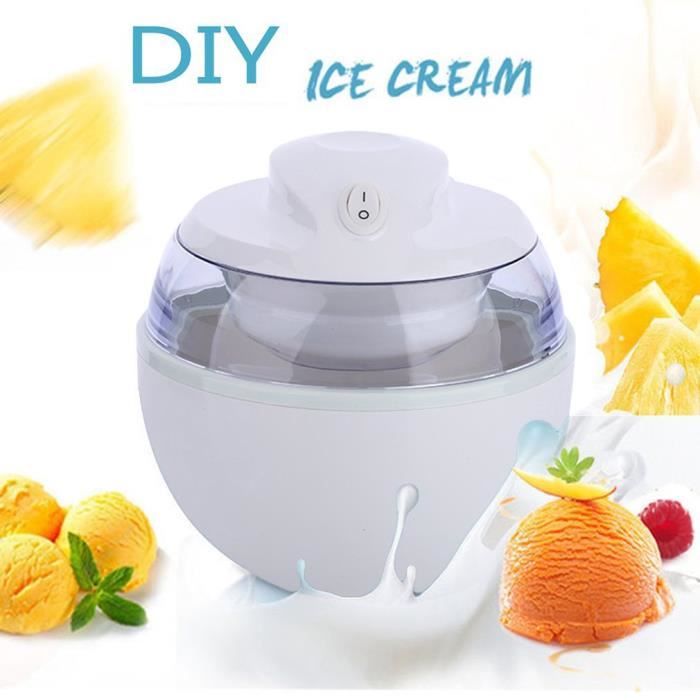 Ménage de machine de crème glacée 220V, mini machine faite maison de bâton de crème glacée de bricolage