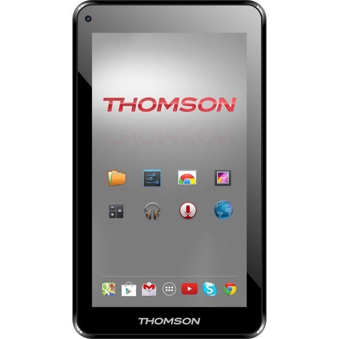 THOMSON Tablette Tactile TEO-QUAD7BK16- Ecran 7- - Android 5.1 - Quad Core A33 1.3 Ghz - 1 Go RAM - Stockage 16 Go