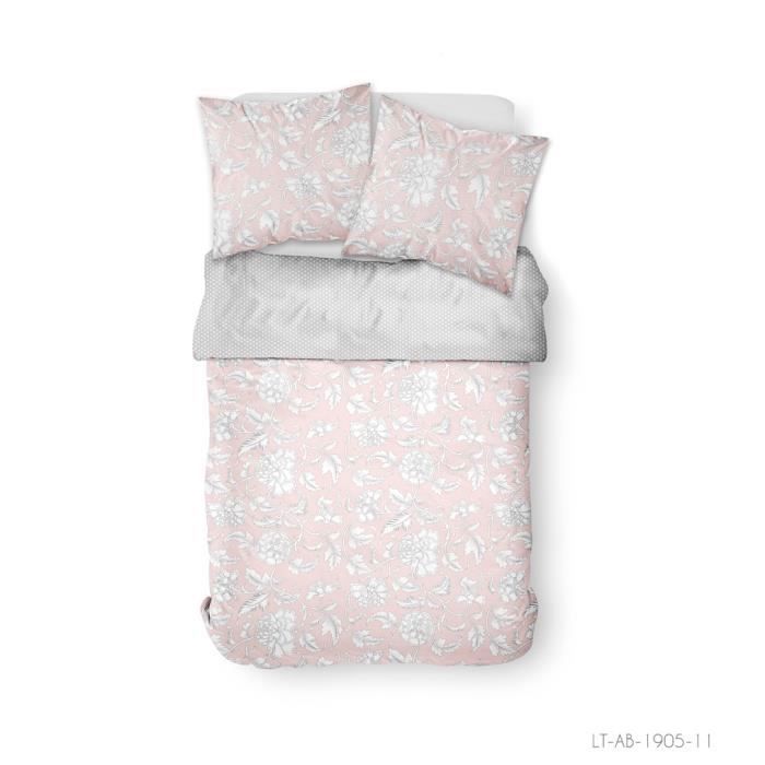 Parure de couette 100% coton 57 fils 240x220 NOMILDA