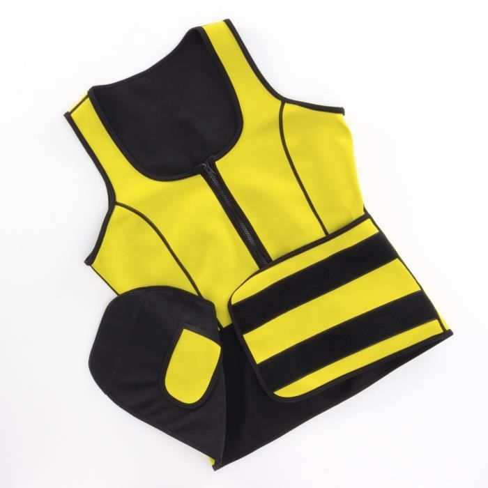 INNOVAGOODS Gilet-ceinture de sport avec effet sauna - Femme - Taille M
