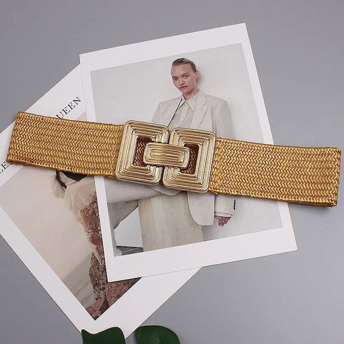 Ceinture elastique doree hot sale