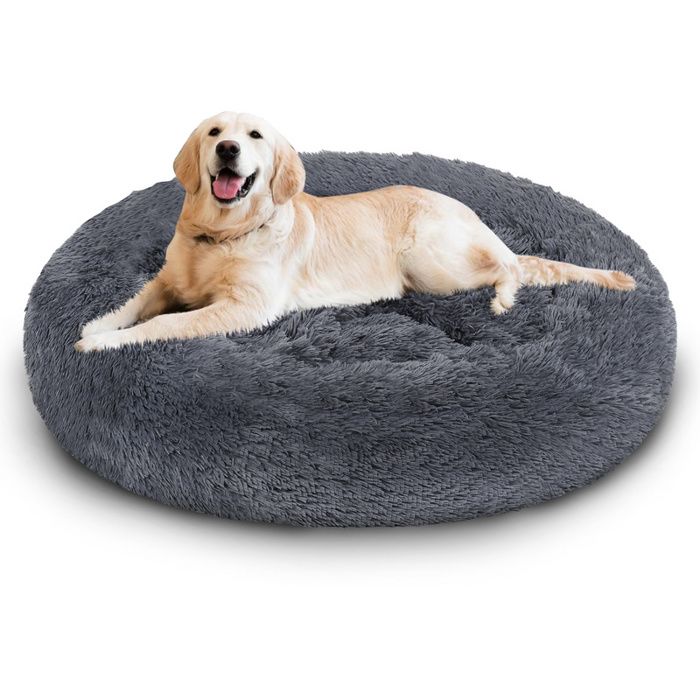 Meilleurs prix pour Tubiaz Lit pour chien Couchage pour chien Coussin pour chien Corbeille pour chien Lit pour chat 80cm Gris foncé HAMAC - LIT