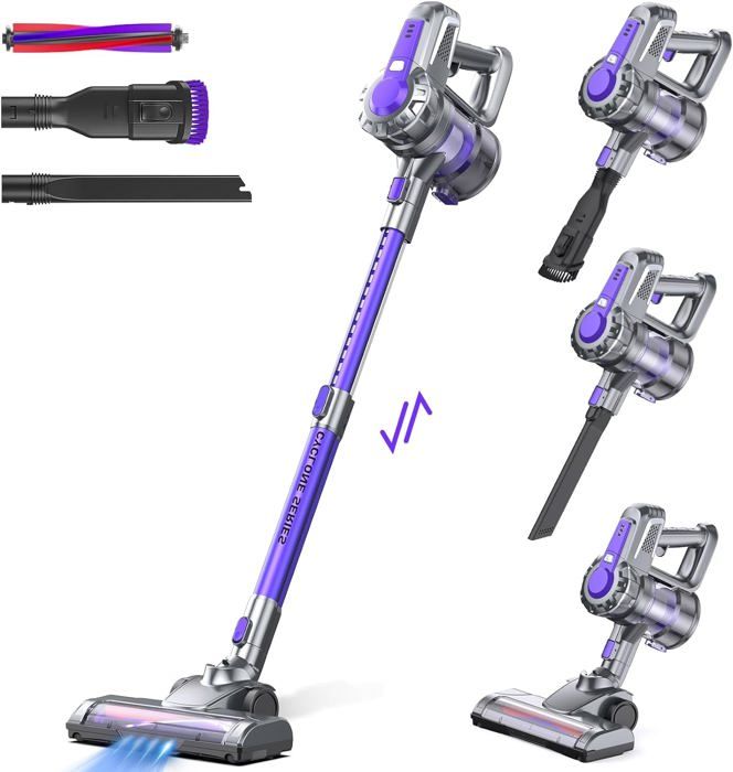 Lubluelu 220w Aspirateur Balai Sans Fil Lubluelu 27000Pa - 220W - 50min Autonomie - Anti Poils Animaux Aspirateur Balai Lubluelu Avis