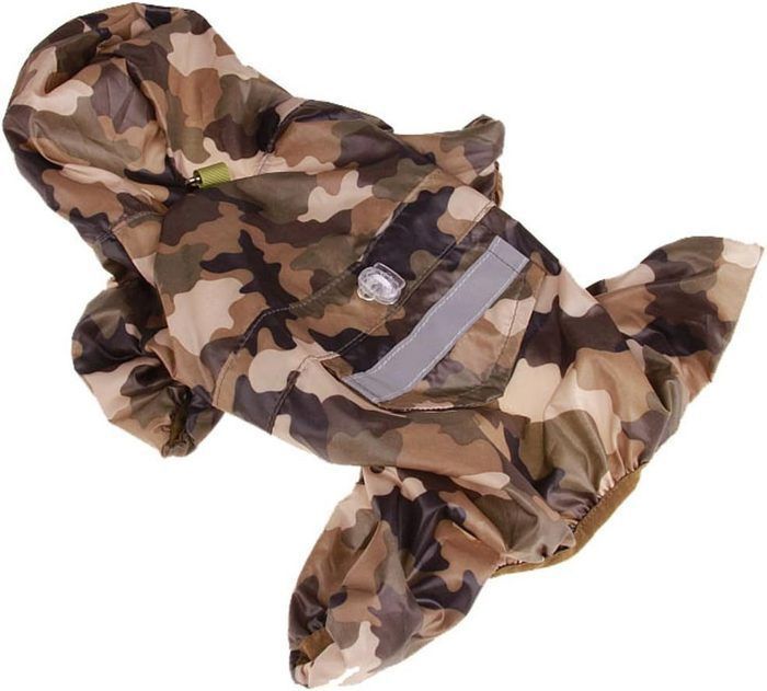 Comparer les prix de Veste d'extérieur pour chien XL, imperméable pour chiot avec capuche, imperméable, réglable, combinaison imperméable pour chien