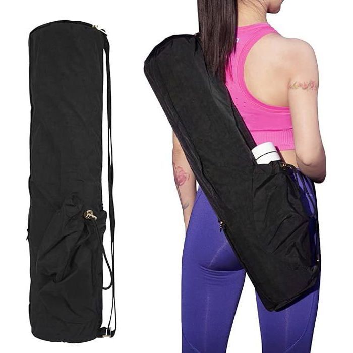 Sac pour tapis de yoga Premium Multi-poches imperméables Sac à dos pour tapis de yoga Parfait pour le yoga