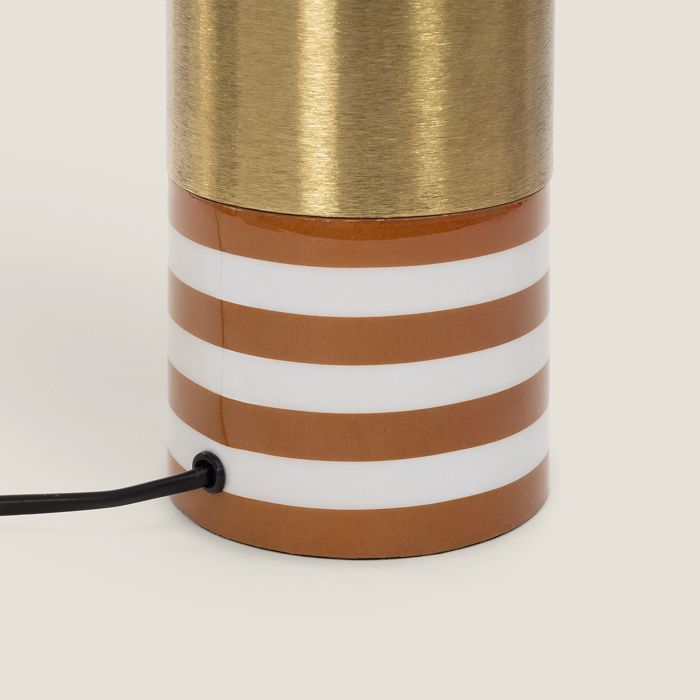 Lampe à Poser Métal Darpan Orange
