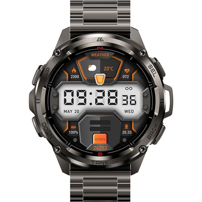 Smartwatch - KOSPET - TANK T3 Ultra Special Edition - AMOLED 143 - Bluetooth 5.3 - Étanchéité 50m