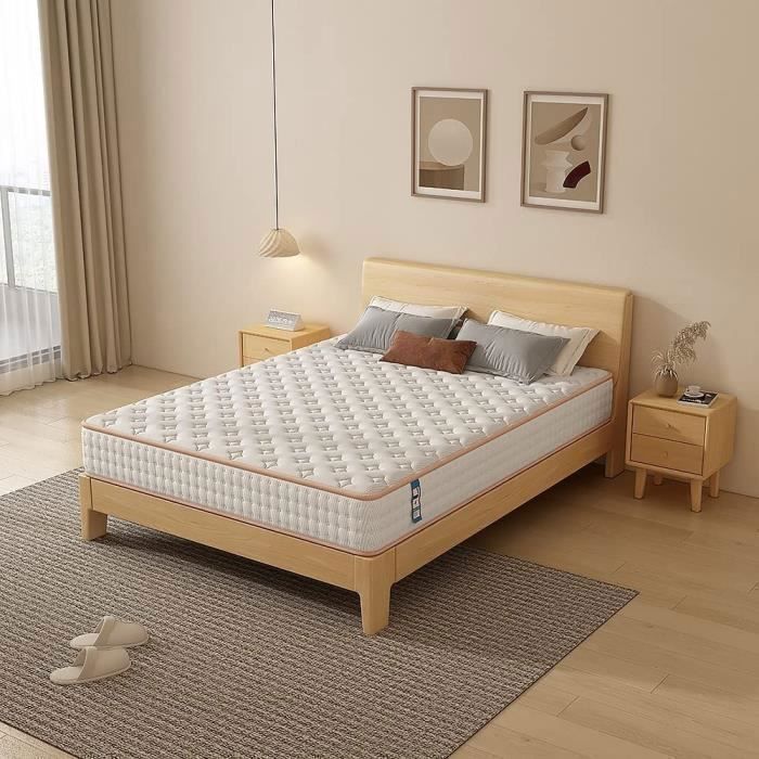 Matelas - MOCOERL - MOCOERL - 160x200 cm - 18 cm - Mousse mémoire gel double face