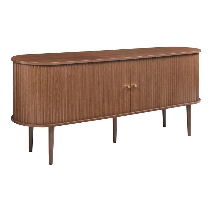 Buffet Mapia 166 x 40 x 70 cm effet noyer Buffet Mapia 166 x 40 x 70 cm effet noyer