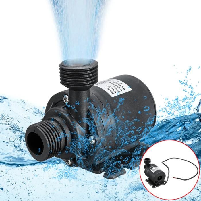 Comparer les prix de Pompe à eau submersible - YYV - Ultra silencieuse - 800L/H - 12V - Moteur sans balais