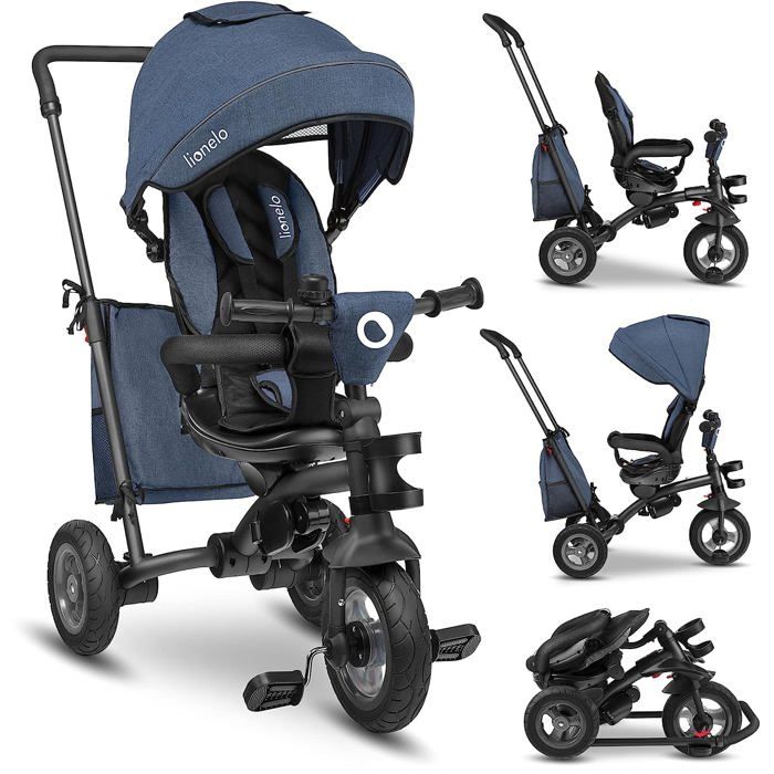 Lionelo Tris 2in1 Tricycle - bleu