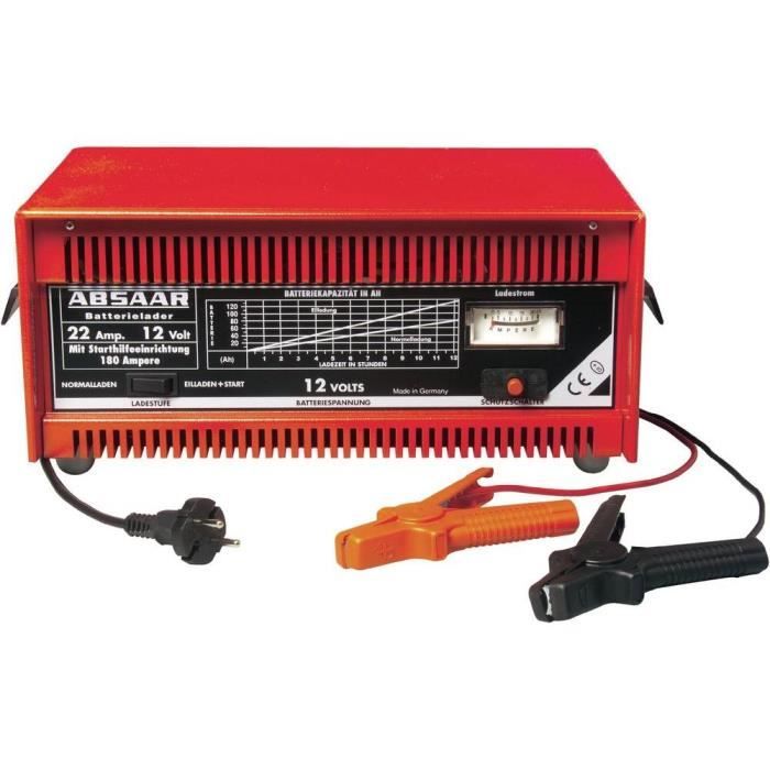 Chargeur de Batterie 22 A ABSAAR Cdiscount Auto
