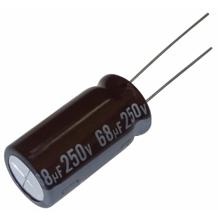 Aerzetix: Condensateur électrolytique Chiique 120µF ± 20% 450V THT 105