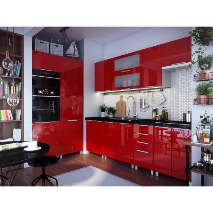 Cuisine Bois Vif Laquee Infinity Frigo Et Four Encastrables 360 Cm Achat Vente Cuisine Complete Cuisine Bois Vif Laquee Infinity Frigo Et Four Encastrables 360 Cm Cdiscount