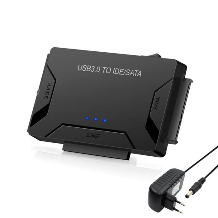 Adaptateur disques durs SATA 2,5'' I/II vers USB 3.0